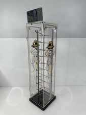 Óculos de sol raro vintage revista Lowrider vitrine de varejo rack transparente EUA comprar usado  Enviando para Brazil