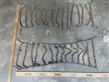 Pair tire chains12 for sale  Waterloo