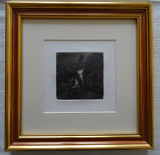Nicely framed etching for sale  EASTBOURNE