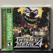 Twisted Metal 4 Greatest Hits (Sony PlayStation 1, 2000) PS1 CIB Testado comprar usado  Enviando para Brazil