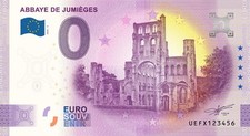 BILLET EURO SOUVENIR 2025-2 ABBAYE DE JUMIÈGES  comprar usado  Enviando para Brazil