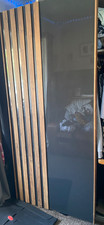 Italian wood glass for sale  DERBY