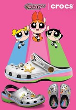 Tamanco Crocs + Meninas Superpoderosas Clássico - Crianças e Adultos comprar usado  Enviando para Brazil