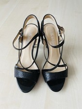 Sandaletten schwarz gebraucht kaufen  Weiden