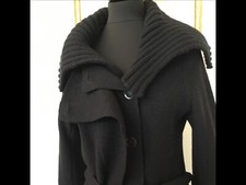 Superbe manteau noir d'occasion  Jaux