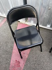 Metal folding chairs for sale  LONDON