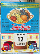 Rare calendrier perpétuel d'occasion  Tourlaville