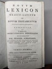 Novum lexicon graeco gebraucht kaufen  Sandhausen