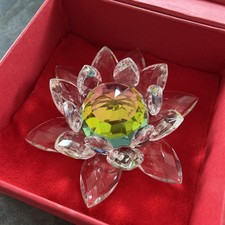 Crystal lotus flower for sale  WOODBRIDGE