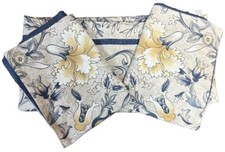 Edredom Queen Harbor House azul floral com 2 fronhas de travesseiro 100% algodão comprar usado  Enviando para Brazil