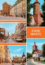 Olsztyn Olsztyn PL Stare miasto Wysoka Brama Zamek baszta narozna i fragment  na sprzedaż  Wysyłka do Poland
