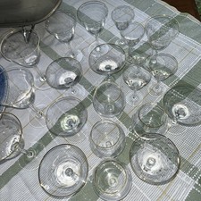 Spiegelau gläser goldrand gebraucht kaufen  Bremerhaven