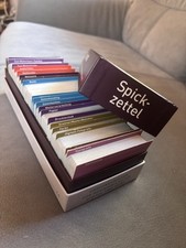 Spickzettel karteikarten lernk gebraucht kaufen  Bredstedt
