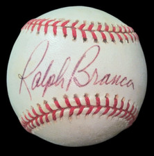 RALPH BRANCA HAND SIGNED AUTO NATIONAL LEAGUE BASEBALL W/JSA/COA WM JD 93024 comprar usado RALPH BRANCA HAND SIGNED AUTO NATIONAL LEAGUE BASEBALL W/JSA/COA WM JD 93024 comprar usado  Enviando para Brazil