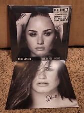 Demi Lovato - Tell Me You Love Me Vinyl With SIGNED/AUTOGRAPHED Insert 11x11 comprar usado  Enviando para Brazil
