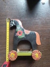 Pferd rollen holz gebraucht kaufen  Berlin
