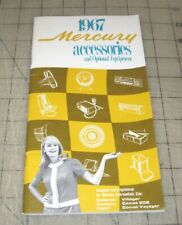 Mercury 1967 accesorios y equipo opcional distribuidor folleto minorista - amarillo segunda mano  Embacar hacia Mexico