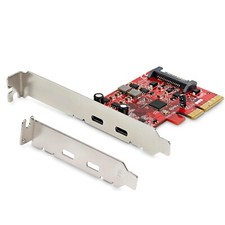 Usado, StarTech 2 portas 10Gbps PCIE USB-C cartão USB 3.1 PEXUSB312C3 comprar usado  Enviando para Brazil