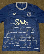 Everton hand signed for sale  DUNMOW