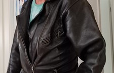 lederjacke gay gebraucht kaufen  Korb