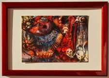 Giger riginal einladungskarte gebraucht kaufen  Dortmund