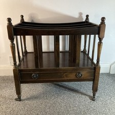 Vintage wooden canterbury for sale  ASHFORD