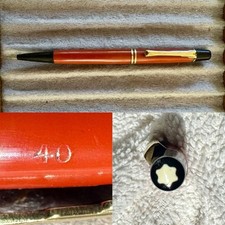 Lápis vintage Montblanc # 40 vermelho coral funcionando com chumbo e modelo mais difícil de encontrar comprar usado  Enviando para Brazil