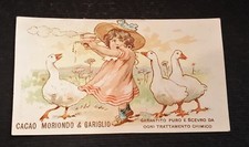 Figurina pubblicità cacao usato  Reggio Emilia