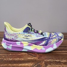 Tênis de corrida Asics Noosa Tri 15 feminino tamanho 8 amarelo roxo treinamento corrida  comprar usado  Enviando para Brazil