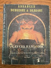 "Advanced Dungeons and Dragons: Players Handbook" por "Gary Gygax" 1979 comprar usado  Enviando para Brazil