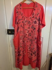 Ladies red lagenlook for sale  TWICKENHAM