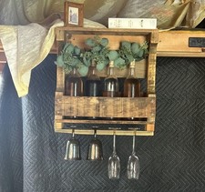 Rustic wine rack for sale  Sparta