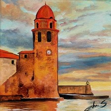 Tableau peinture toile d'occasion  Dechy