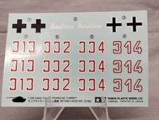 Decals tamiya ww2 for sale  Parkville