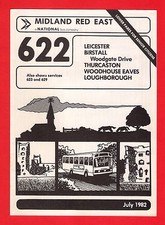 Bus timetable midland for sale  BIRMINGHAM