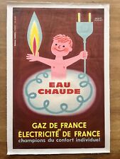 Affiche originale eau d'occasion  Saint-Germain-en-Laye