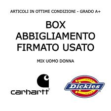 STOCK CARHARTT E DICKIES 5 KG BOX ABBIGLIAMENTO USATO FIRMATO MIX SECON DHAND A+ comprar usado  Enviando para Brazil