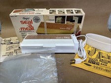 Selador a vácuo vintage Dazey Seal-A-Meal com bolsas sacos comida cozinhar congelar SAM I comprar usado  Enviando para Brazil