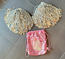 Stofftasche ballerina pompons gebraucht kaufen  Viernheim