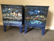 Bedside table nightstands for sale  ERITH