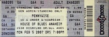Pennywise concert ticket for sale  Minneapolis