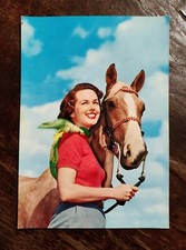 Cartolina cavallo epoca usato  Volpeglino