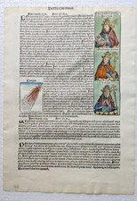 Blatt kolorierten holzschnitte gebraucht kaufen  Limburg a. d. Lahn