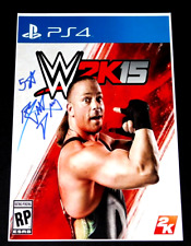 Usado, ROB VAN DAM ECW WWE TNA ASSINADO WWE 2K15 12X18 FOTO RVD PS4!! comprar usado  Enviando para Brazil