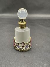 Satin glass perfume for sale  Shipping to Ireland