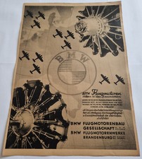 Bmw flugmotoren werbeplakat gebraucht kaufen  Reichenbach im Vogtland
