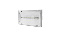 Luminária de emergência EXIT S IP65 ECO LED 3W 395lm 1h branca de uso único/T2UK comprar usado  Enviando para Brazil