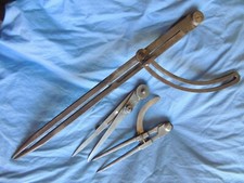 Outils anciens compas d'occasion  Pont-l'Abbé-d'Arnoult