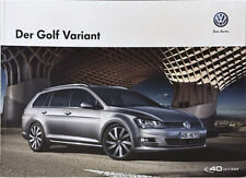 Golf variant prospekt gebraucht kaufen  Seelze