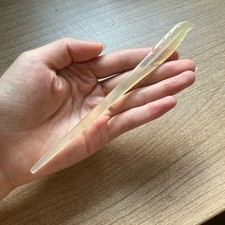 Natural horn hairpin for sale  LONDON